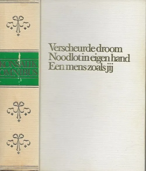 Aanbieding Omnibus van 3 Konsalik-boeken: – Verscheurde droom – Noodlot in eigen hand – Een mens zoals jij