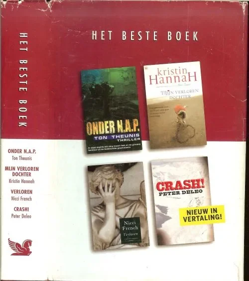 Rechtstreeks Van De Fabrikant Onder N.A.P. ( T.Theunis) 2. Mijn verloren dochter (K.Hannah) 3. Verloren (N.French) 4. Crash! ( P.Deleo),