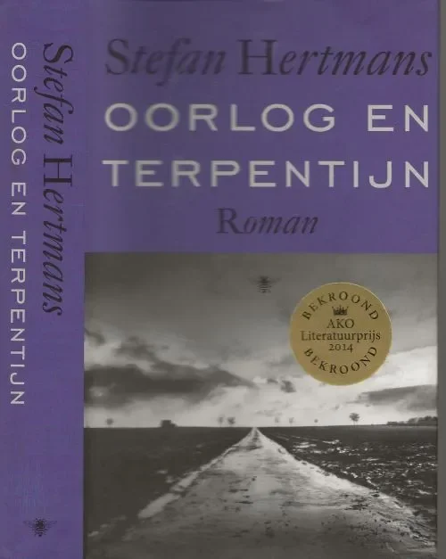 Bestseller Oorlog en Terpentijn Hertmans, Stefan Foto auteur Michiel Hendryckx Vormgeving binnenwerk Adriaan de Jonge