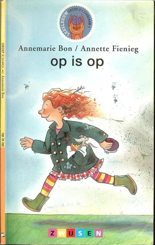 Op is Op Annemarie Bon (1954, Den Bosch) was biochemisch analiste, freelance journaliste voor het Brabants Dagblad Tekeningen van Annette Fienieg Favoriet