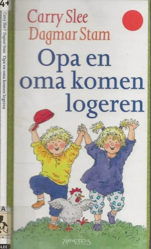 Korting Opa en oma komen logerenCarry Slee, Omslagtekeningen Dagmar Stam
