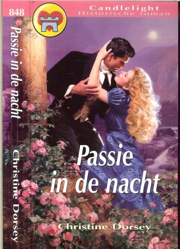 Superprijs Passie in de nacht Candlelight Historische roman 848 Dorsey Christine Vertaling Guido Dingemans