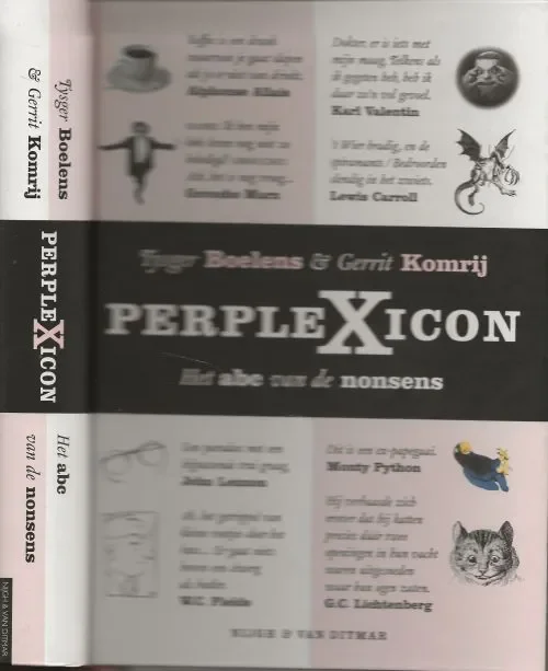 Perplexicon het ABC van de nonsensBoelens, Tysger, & Gerrit Komrij. Fabrieksprijs