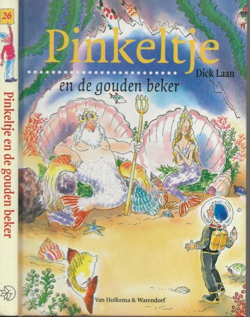 Pinkeltje en de gouden beker Deel 26Dick Laan werd geboren in 1894 in Wormerveer, een dorp aan de Zaan. Vormgeving Rab van den Elzen BNO Lage Prijs