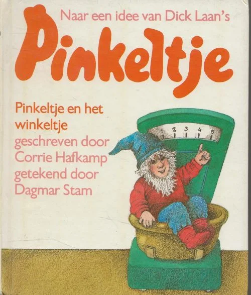 Gecertificeerd Pinkeltje en het winkeltje Corrie Hafkamp geschreven en getekend door Dagmar Stam
