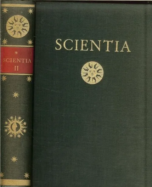 Scientia Deel 2 Handboek voor wetenschap kunst en godsdienst .. met medewerking van 33 specialisten uit Noord- en Zuid-Nederland. Zwart-wit afbeeldingen Laatste Kans