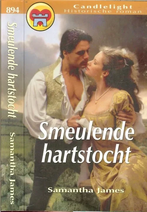 Laatste Versie Smeulende hartstocht Candlelight Historische roman 894 James Samantha Vertaling Kootje van Wijk