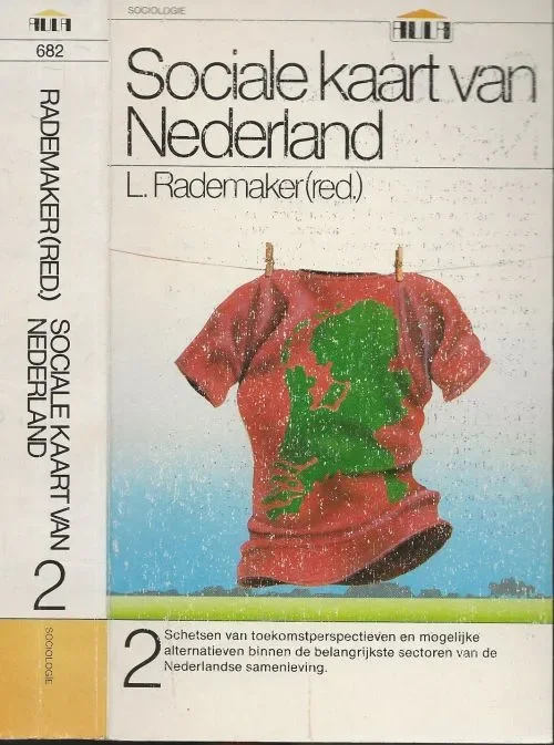 Korting Sociale kaart van Nederland Deel 2Rademaker, L. (Redactie.) Illustratie omslag John Verberk
