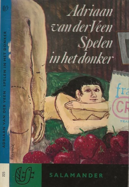 Spelen in het donker Adriaan van der Veen Omslag H.Berserik Flitsaanbieding
