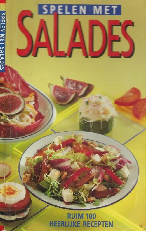 Beperkte Voorraad Spelen met SaladesBlommestein, Irene. van en Fotografie Frans van Wijk