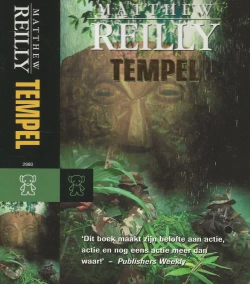 TempelReilly, Matthew Vertaling Gerard Grasman Omslagontwerp True Colours Tijdelijk Beschikbaar