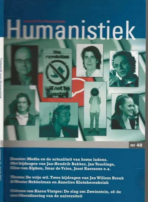 Tijdschrift voor humanistiek nummer 48 Dr Caroline Suransky – Dekker en Pascal Leuvenink met Dr Karen Vintges Fabrieksprijs