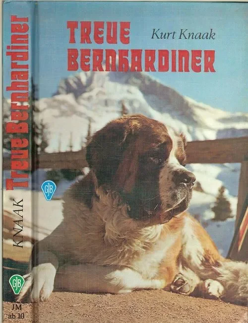 Uitverkoop Treue Bernhardiner Knaak Kurt .. met kleuren foto’s en tekeningen zwart – wit lees plezier voor Uren