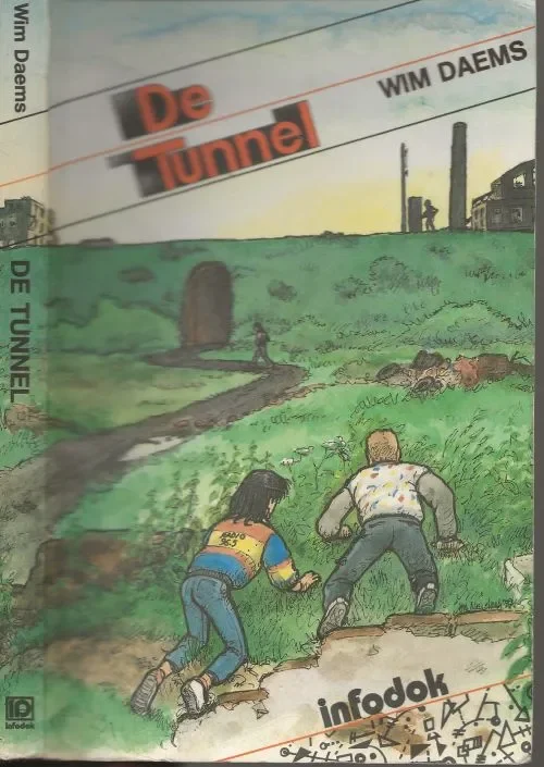 Direct Verzonden Tunnel Wim Daems Omslag tekening Kris Nauwelaerts