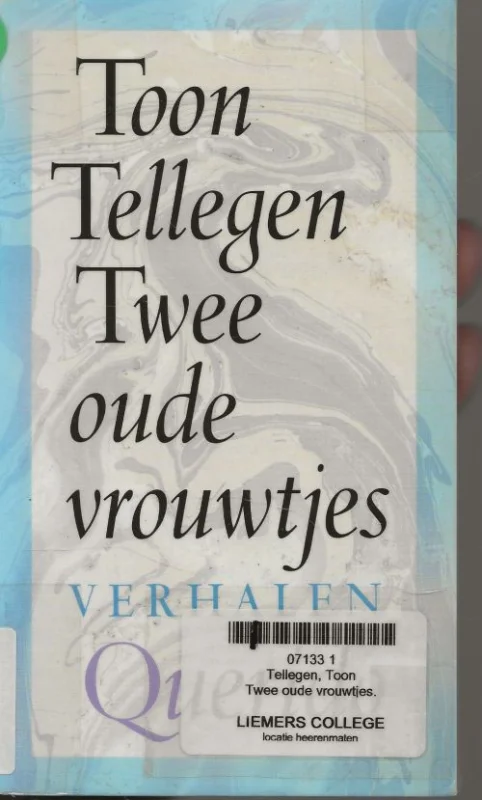 Twee oude Vrouwtjes Verhalen Toon Tellegen is schrijver en dichter, vooral bekend van zijn dierenverhalen over de mier en de eekhoorn. Nieuw