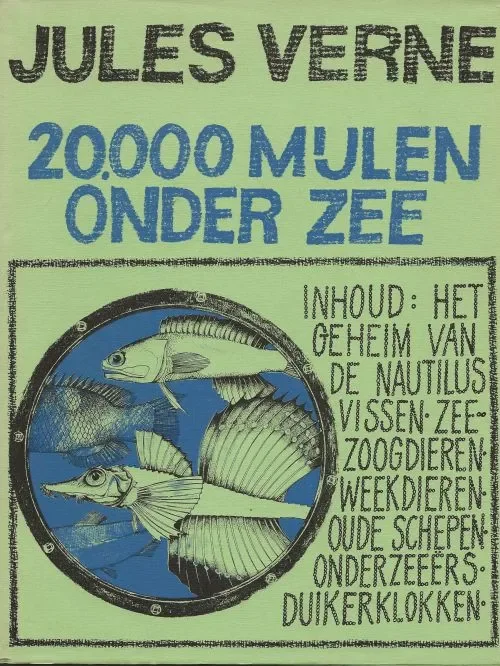 Alleen Vandaag Twintigduizend mijl onder Zee Verne Jules Nederlandse Vertaling van Son Tijberg