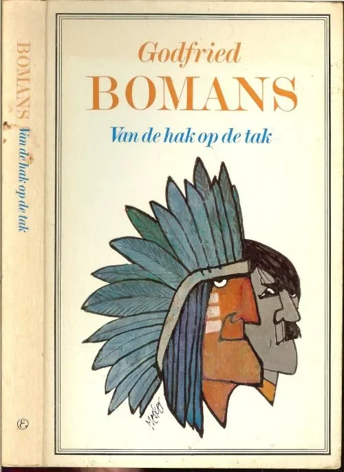 Gereduceerde Prijs Van de hak op de tak Godfried Bomans.. Omslagontwerp Stefan Mesker