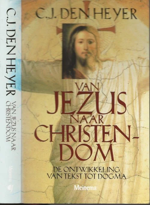 Van Jezus naar christendom – de ontwikkeling van tekst tot dogmaCees den Heyer Ontwerp omslag Studio Anton Sinke met het portret van jezus Exclusieve Aanbieding