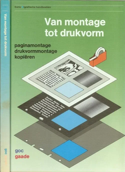 Van montage tot drukvorm paginamontage drukvormmontage kopiëren Beperkte Voorraad