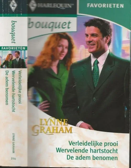 Verleidelijke Prooi – Wervelende Hartstocht & De Adem benomen druk Heruitgave Deel No: 214 Graham, Lynne .Vertaald Chantalle Dupont met Vertaling Willie van Boven & Vertaling Mariella Snell Beperkt Aanbod