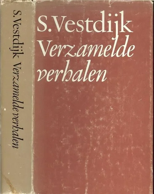 Weekendaanbieding Verzamelde verhalen Simon Vestdijk Ontwerp Karel Beunis Druk Thieme Nijmegen .