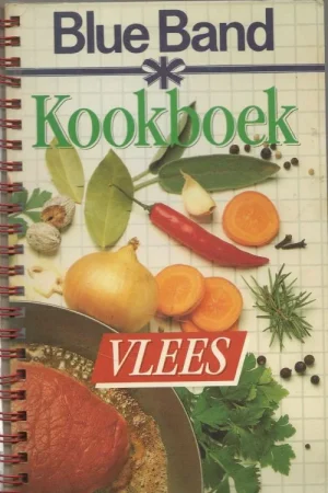 Dagaanbieding Vlees & Wild Blue Band Kookboek Carin Leenders-de Vries