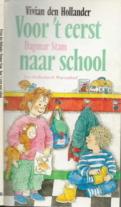 Snelle Levering Voor ’t eerst naar School Vivian den Hollander Illustraties van Dagmar Stam Omslagbelettering Toine Post