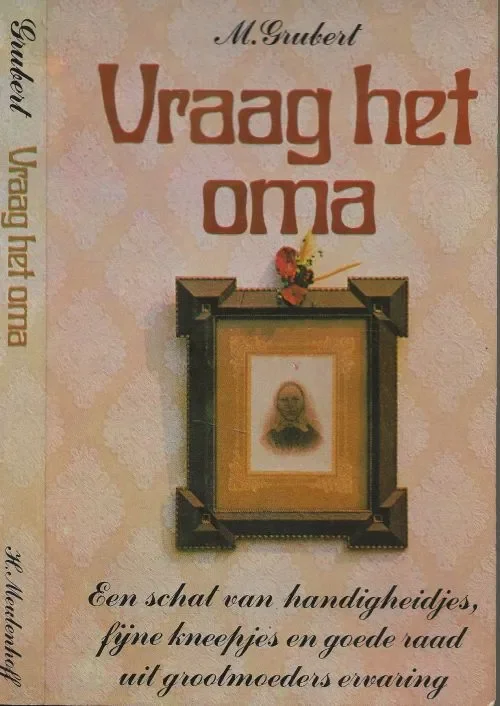 Beste Prijs Vraag het Oma M Chr Grubert Omslagontwerp Studio Modart