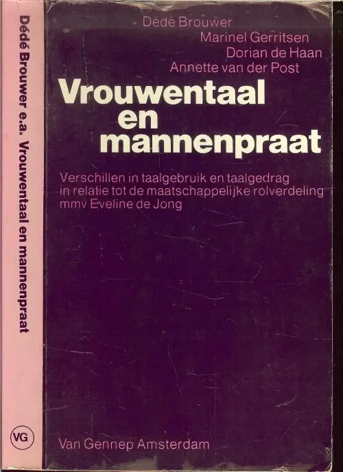 Express Levering Vrouwentaal en Mannenpraat verschilen in Taalgebruik en taalgedrag in relatie tot de maatschappelijke rolverdeling
