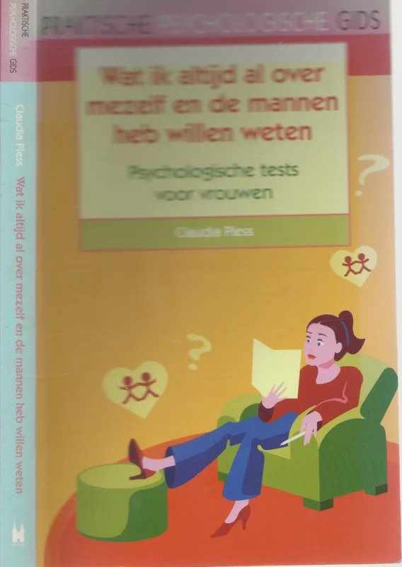 Wat ik altijd al over mezelf en de mannen wilde weten / psychologische tests voor vrouwen Claudia Pless Nederlandse vertaling Geraldine Juursema Superprijs