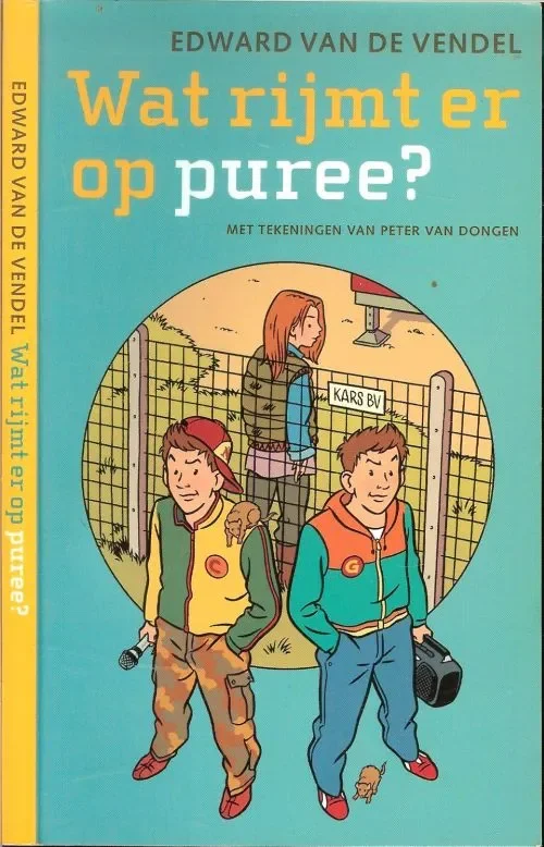 Finale Uitverkoop Wat rijmt er op Puree? Eward van de Vendel, Met tekeningen van Peter van Dongen