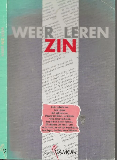 Meest Verkocht Weer zin leren Over Levensbeschouwing en Educatie Fred Eijkman