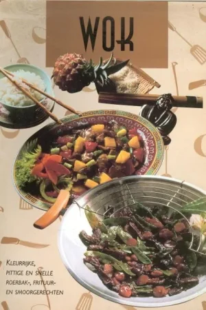 Nu Kopen Wok .. Kleurrijke , Pittige en snelle roerbak , frituuren smoorgerechten