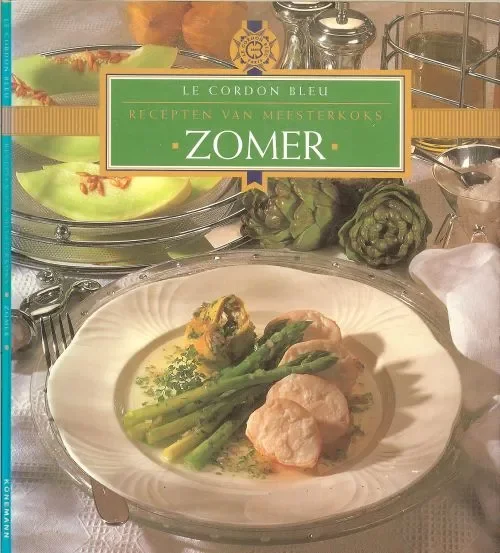 Zomer Recepten van Meesterkoks le Cordon Bleu Yolanda Heersma, en Martha Cazemier le cordon bleu Alleen Vandaag