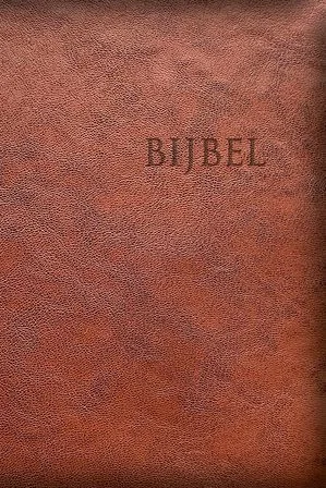 Edge Line Bijbel Hsv Bruin Leer Aanbieding