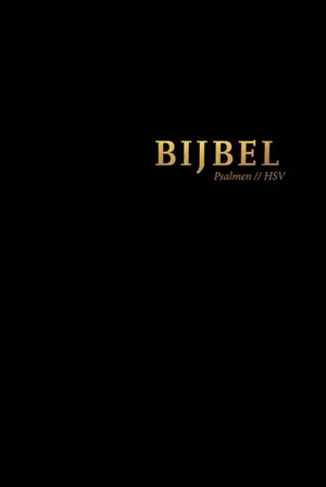 Flitsaanbieding Bijbel Hsv Met Psalmen Zwart Leer Index