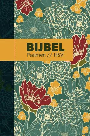 Laatste Versie Bijbel Hsv Psalmen Bloemen 12x18cm