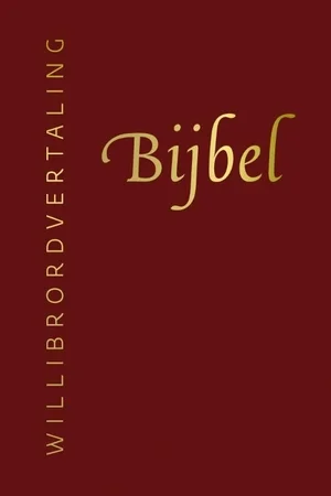 Favoriet Bijbel Willibrord Rood Leer Goudsnee Rit