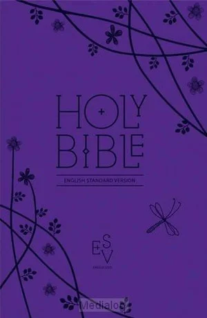 Esv Comp. Gift Bible W. Zip Purple Lth.f Hete Deal