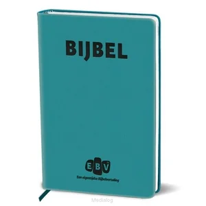 Ebv24 - Luxe Turquoise Bijbel Weekendaanbieding