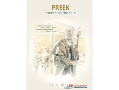 Preekmeeschrijfboekje Weekendaanbieding