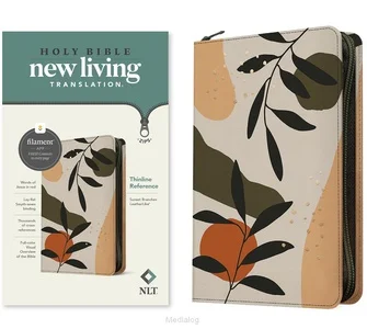 Nlt - Thinline Reference Zipper Bible Alleen Vandaag