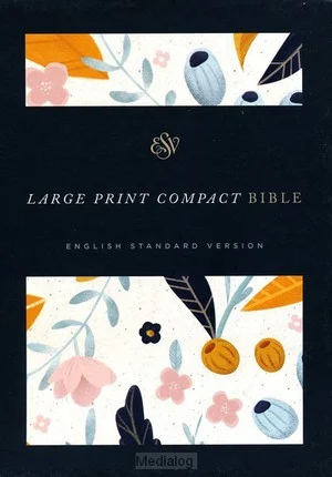 Esv - Large Print Compact Bible Rechtstreeks Van De Fabrikant