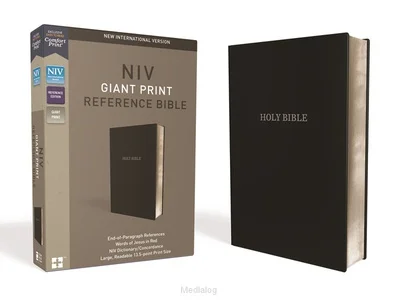 Niv - Giant Print Reference Bible Beperkt Aanbod