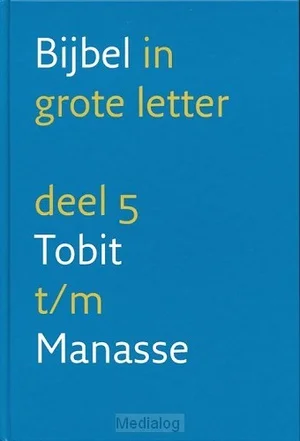 Koop Online Grote Letterbijbel Nbv 5 Tobit-manasse