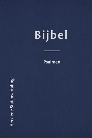 Dagaanbieding Bijbel Hsv Psalmen Luxe Leer Klein