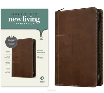 Bestel Nu Nlt - Thinline Reference Zipper Bible