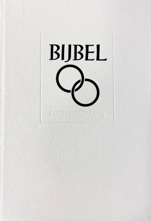 Huwelijksbijbel Wit Kunstleer Gratis Verzending