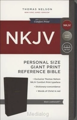 Speciale Aanbieding Nkjv - Gp Ref. Bible, Black Imitat. Leat