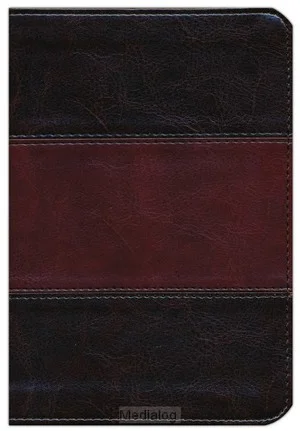 Nkjv Lp Compact Bible Saddle Brown Leath Populair